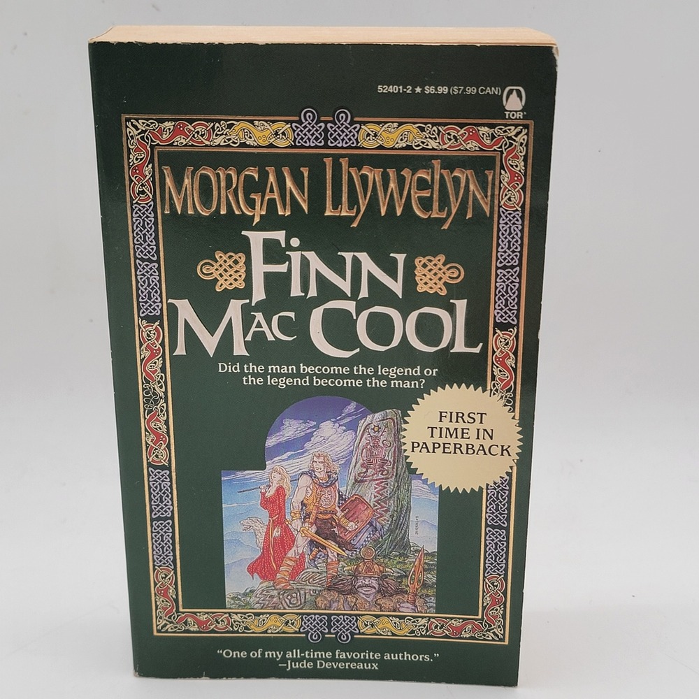 Morgan Llywelyn Finn Mac Cool Paperback First Mass Market Edition Irish Good